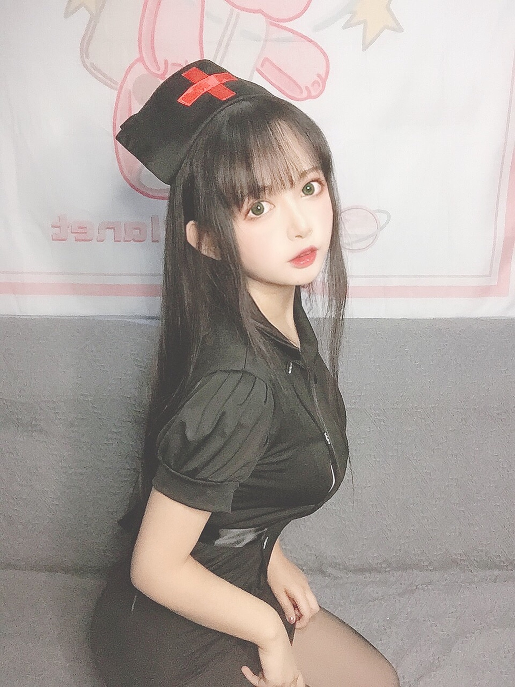 图片[1]-黑猫猫 – NO.019 护士喵自拍 [19P]-XikXak